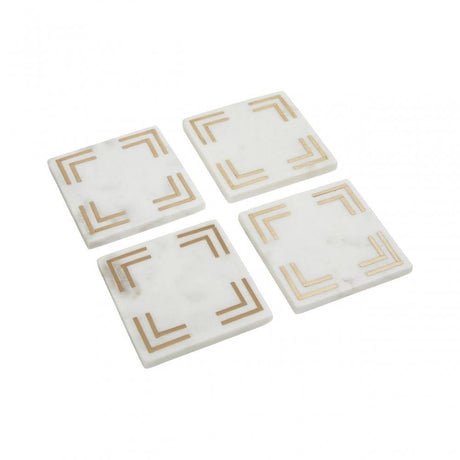 Omari Set Of Four Square Coasters