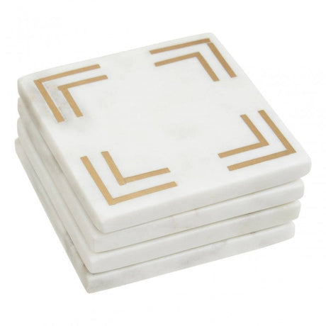 Omari Set Of Four Square Coasters