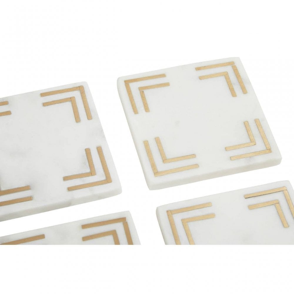 Omari Set Of Four Square Coasters