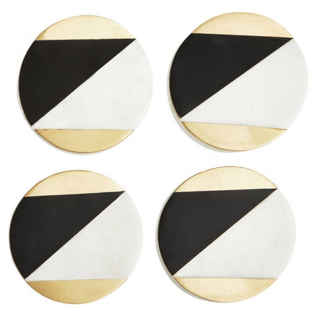 Omari Set Of Four Coasters Marble