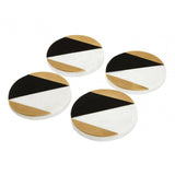 Omari Set Of Four Coasters Marble