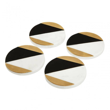 Omari Set Of Four Coasters Marble