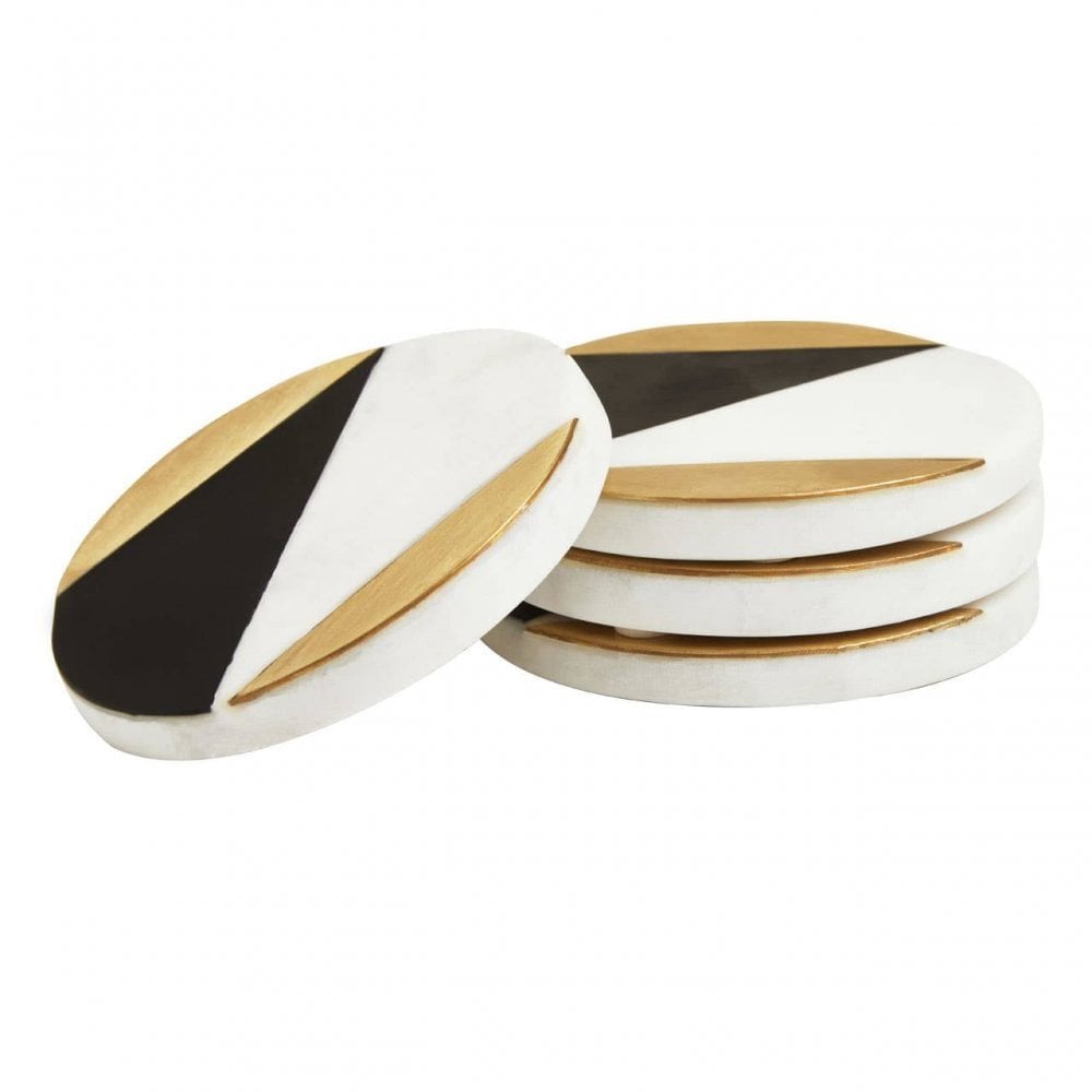 Omari Set Of Four Coasters Marble