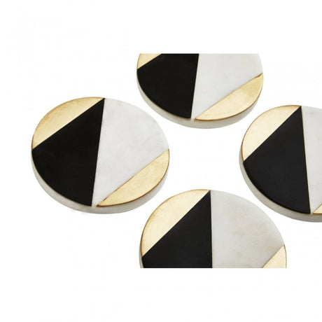 Omari Set Of Four Coasters Marble