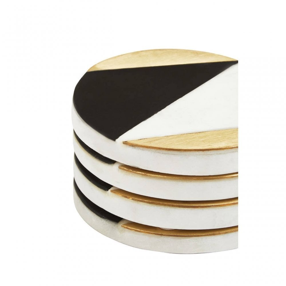 Omari Set Of Four Coasters Marble