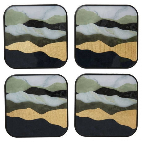 Celina Set Of Four Square Coasters