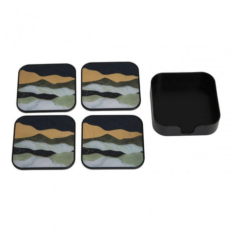 Celina Set Of Four Square Coasters