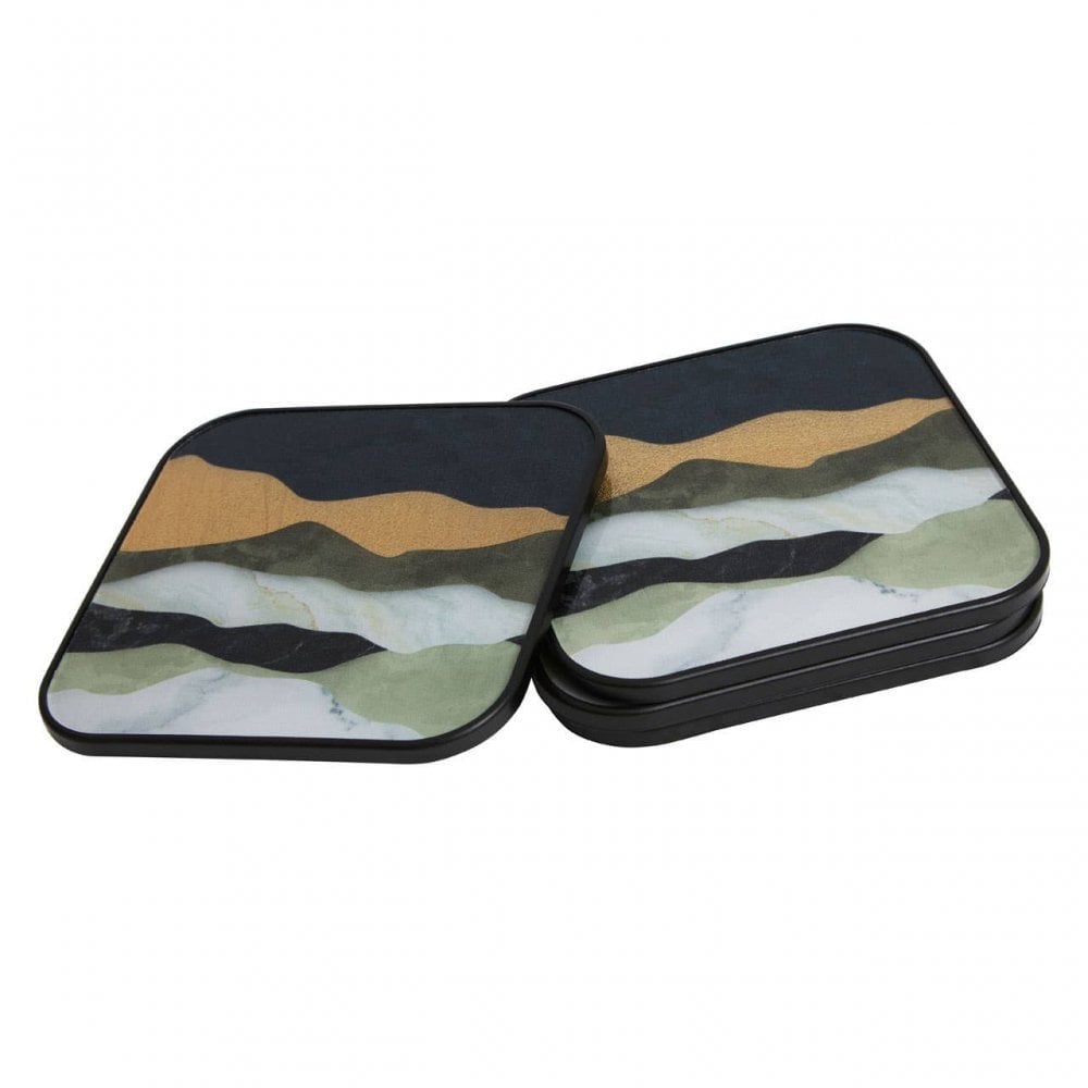 Celina Set Of Four Square Coasters