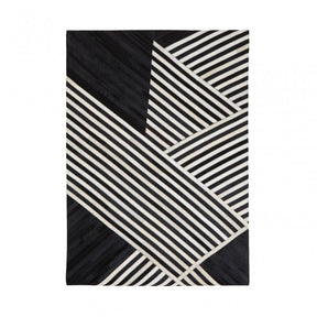 Safira Small Black And White Rug
