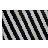 Safira Small Black And White Rug
