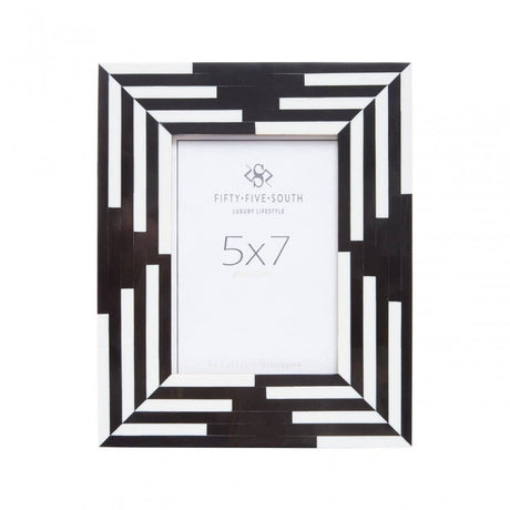 Donato Stripe Photo Frame 4Inx6In