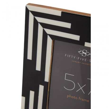 Donato Stripe Photo Frame 5Inx7In