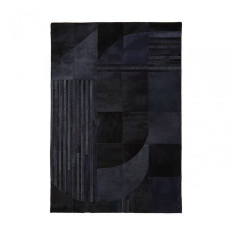 Safira Small Black And Grey Deco Rug