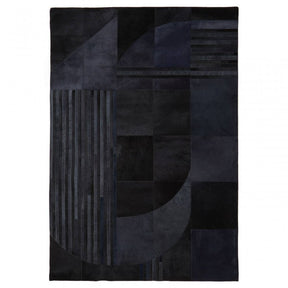 Safira Large Black And Grey Rug