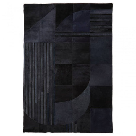 Safira Large Black And Grey Rug