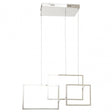 Trieste Three Square Pendant Light