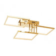 Trieste Three Square Ceiling Light