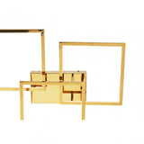 Trieste Three Square Ceiling Light
