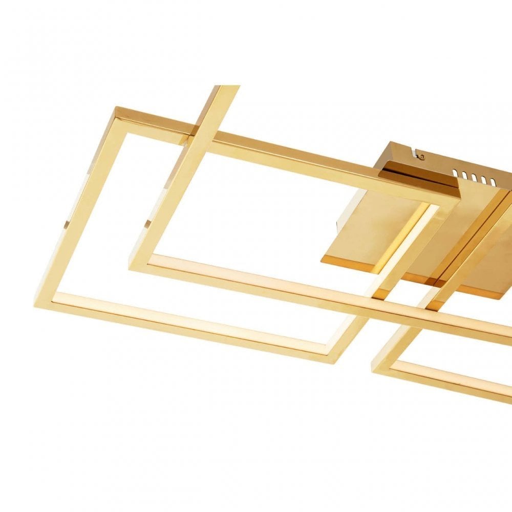 Trieste Four Square Ceiling Light