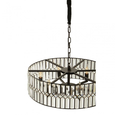 Babylon Six Bulb Crystal Chandelier
