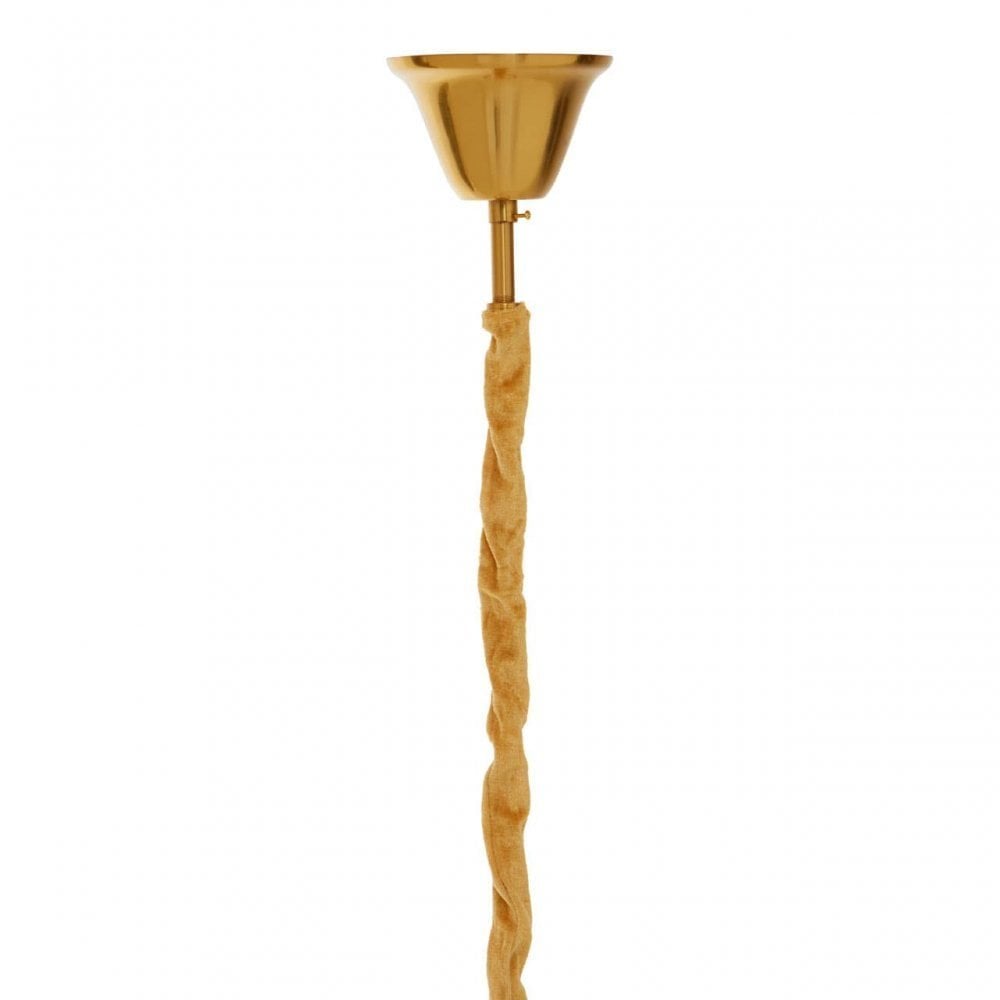 Babylon Four Bulb Antique Gold Chandelier