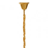 Babylon Four Bulb Antique Gold Chandelier