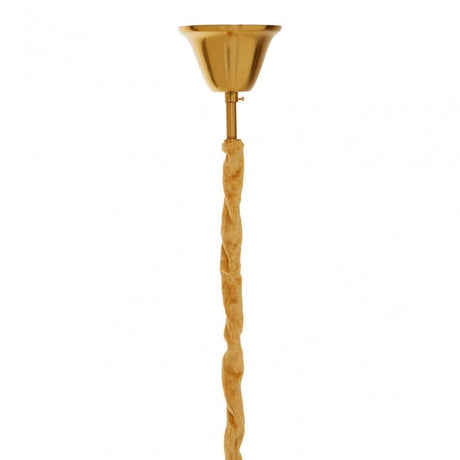 Babylon Four Bulb Antique Gold Chandelier