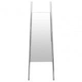 Genoa Silver Frame Standing Floor Mirror