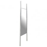 Genoa Silver Frame Standing Floor Mirror