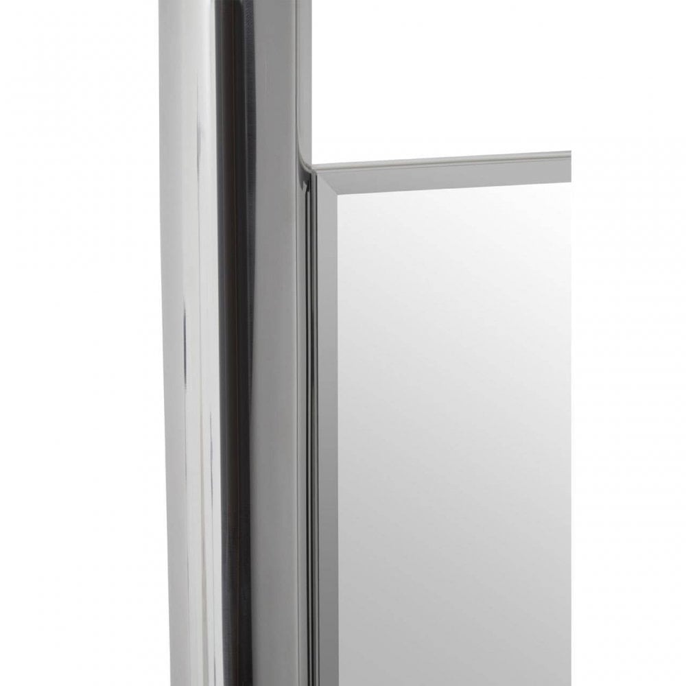 Genoa Silver Frame Standing Floor Mirror