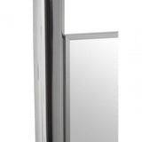Genoa Silver Frame Standing Floor Mirror