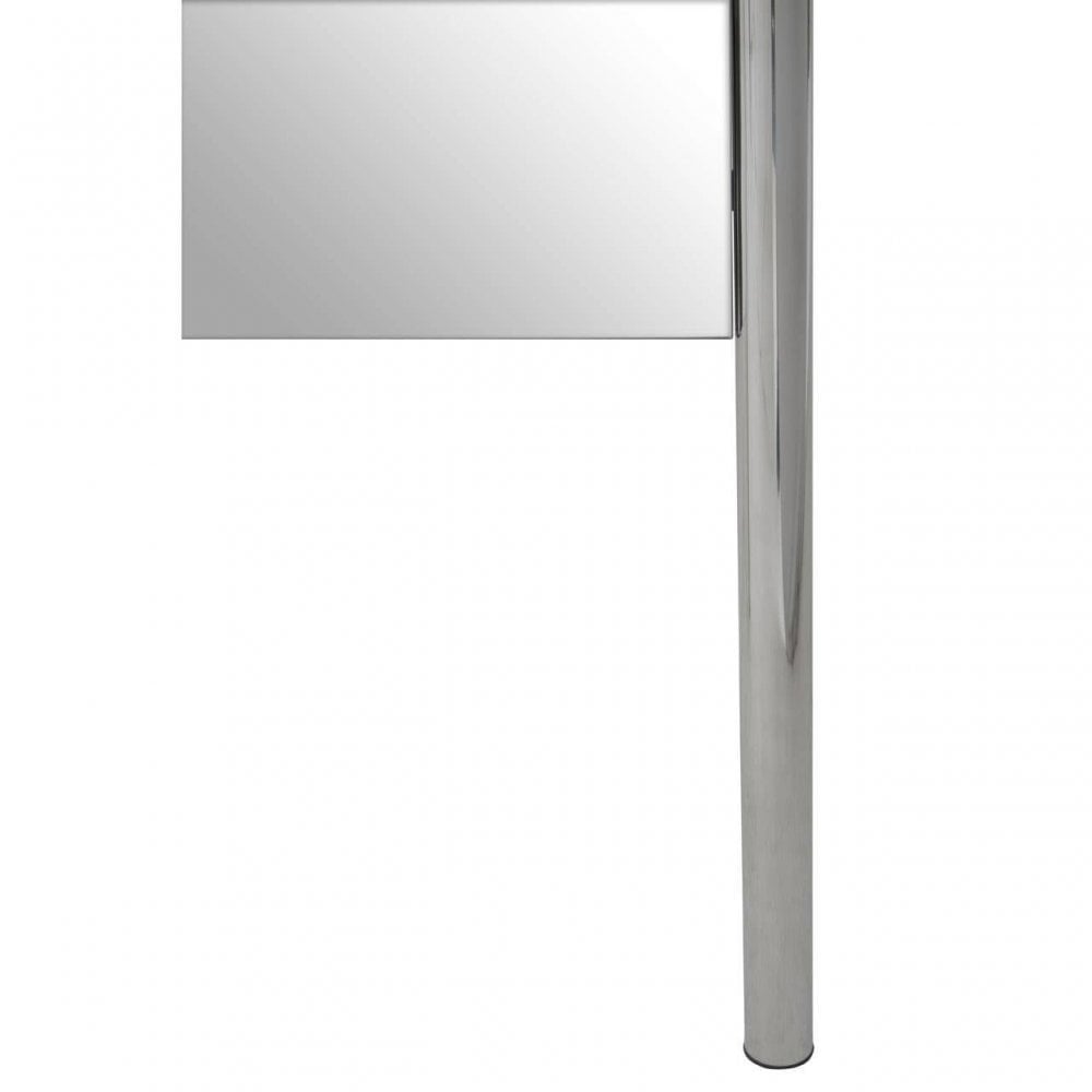 Genoa Silver Frame Standing Floor Mirror