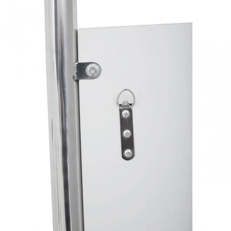 Genoa Silver Frame Standing Floor Mirror