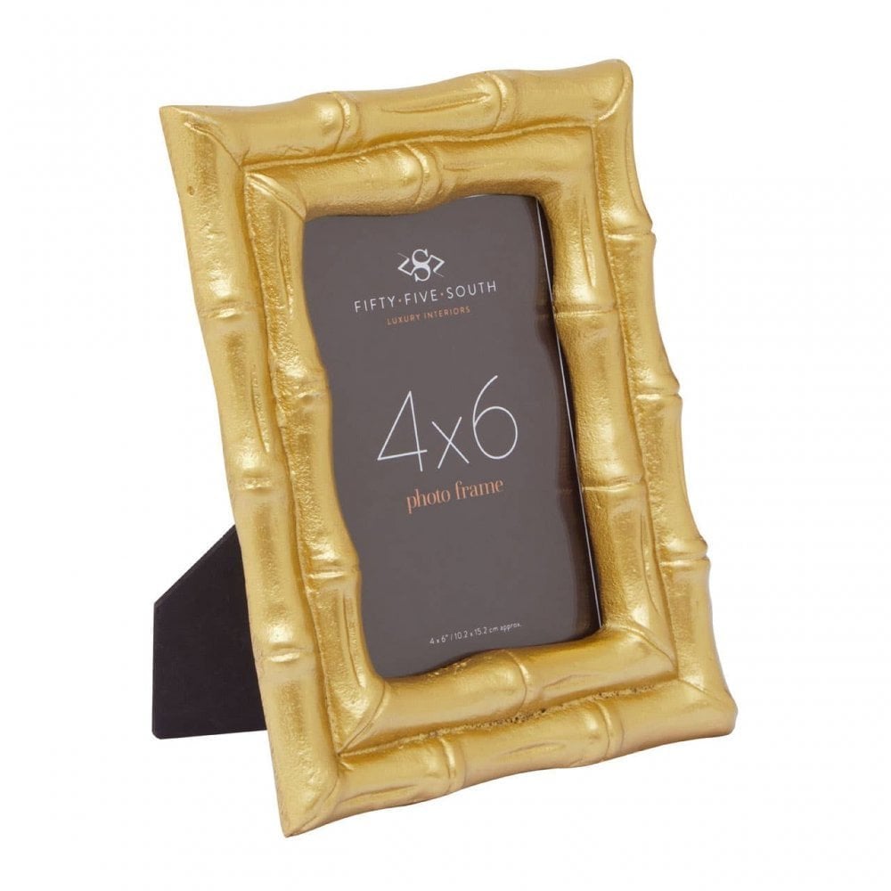Hiba Small Gold Finish Photo Frame
