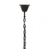 Babylon Black Six Bulb Chandelier