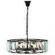 Babylon Large Black Iron Chandelier