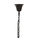 Babylon Large Black Iron Chandelier