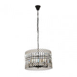 Babylon Five Bulb Crystal Chandelier