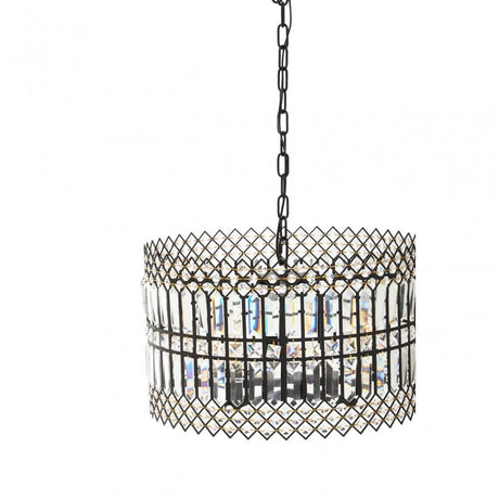 Babylon Five Bulb Crystal Chandelier