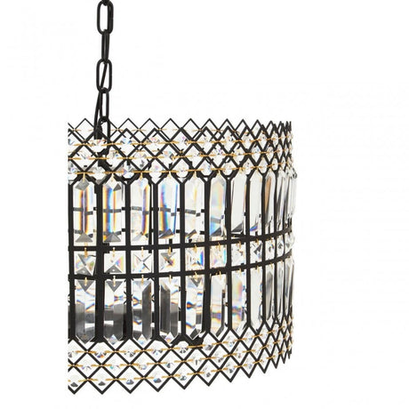 Babylon Five Bulb Crystal Chandelier