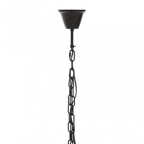 Babylon Five Bulb Crystal Chandelier