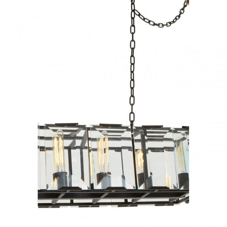 Babylon Black Twelve Bulb Chandelier