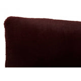 Bosie Lamina Red Wine Rectangular Cushion