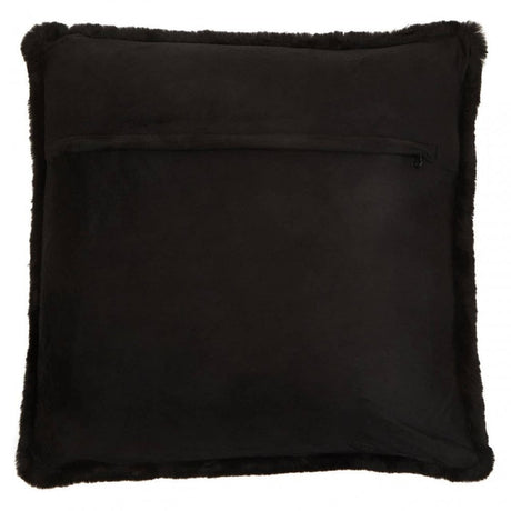 Bosie Lamina Black Square Cushion