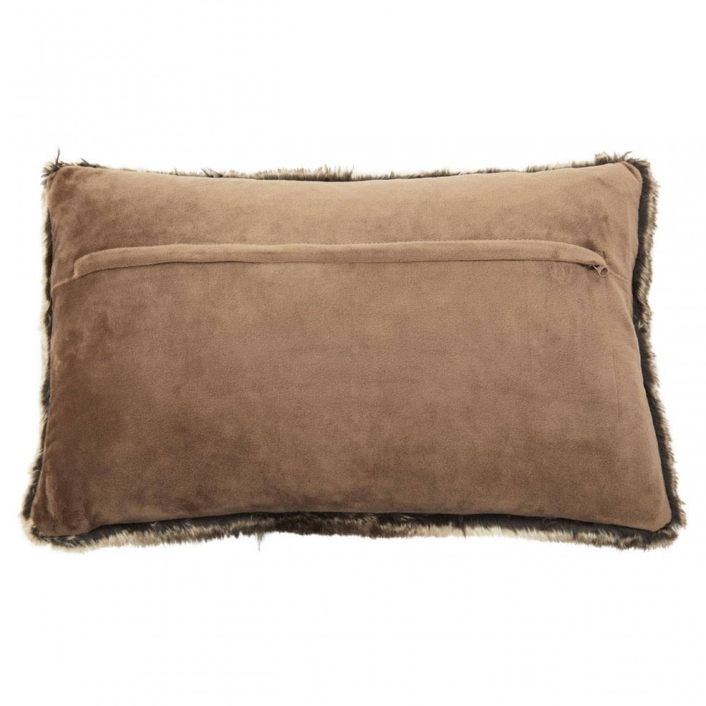 Bosie Lamina Mocha Ombre Rectangular Cushion