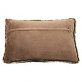 Bosie Lamina Mocha Ombre Rectangular Cushion