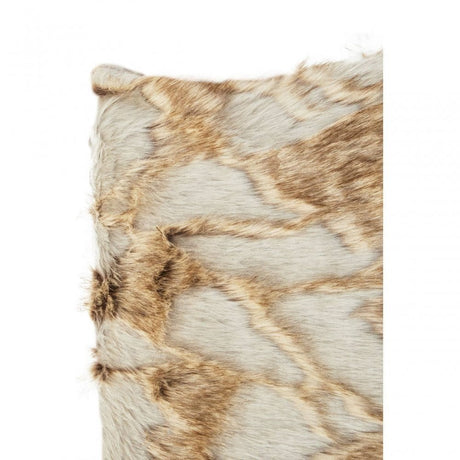 Bosie Lamina Grey And Natural Square Cushion