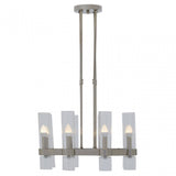 Alexis Nickel Finish Pendant Light