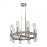 Alexis Nickel Finish Pendant Light
