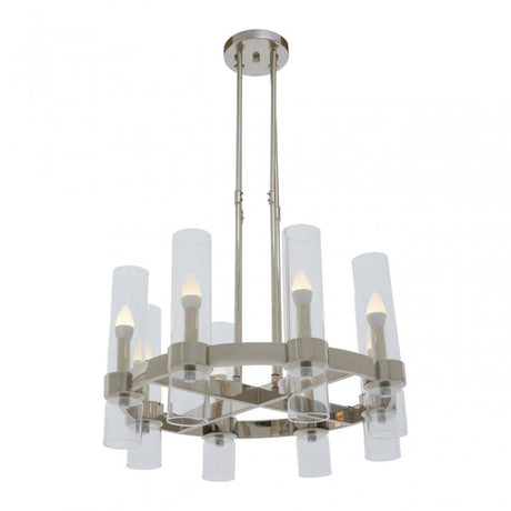 Alexis Nickel Finish Pendant Light